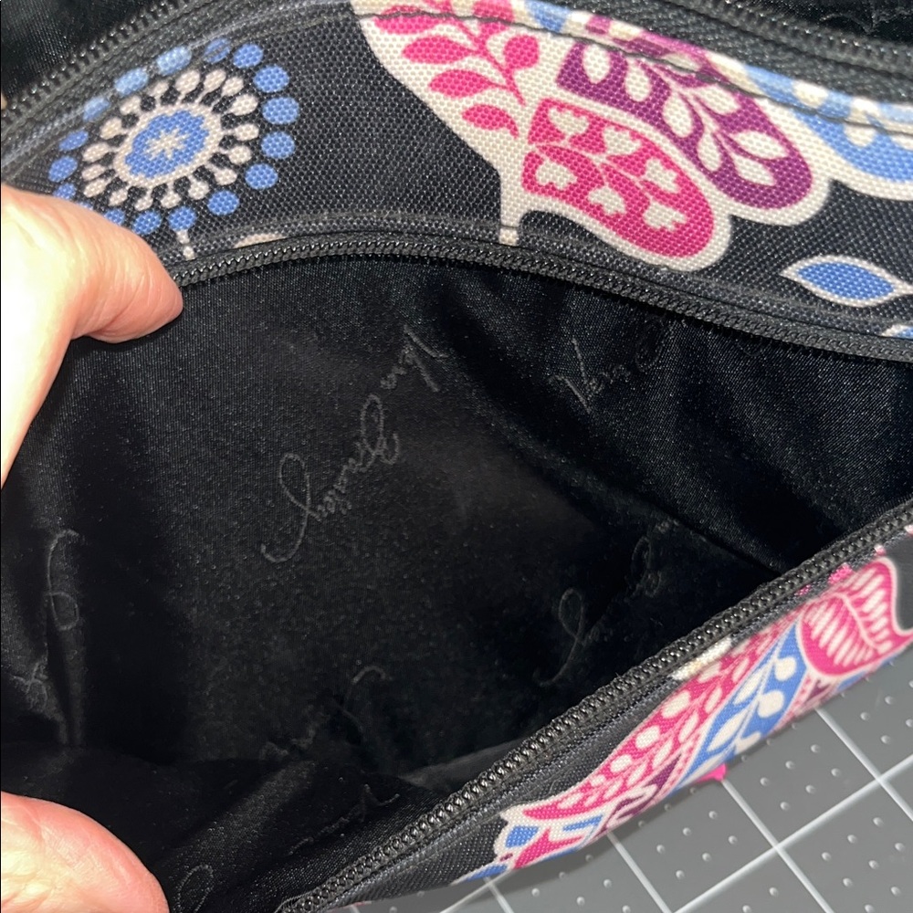 Vera Bradley Multicolor Floral Cosmetic Bag Alpine Floral - Picture 7 of 7